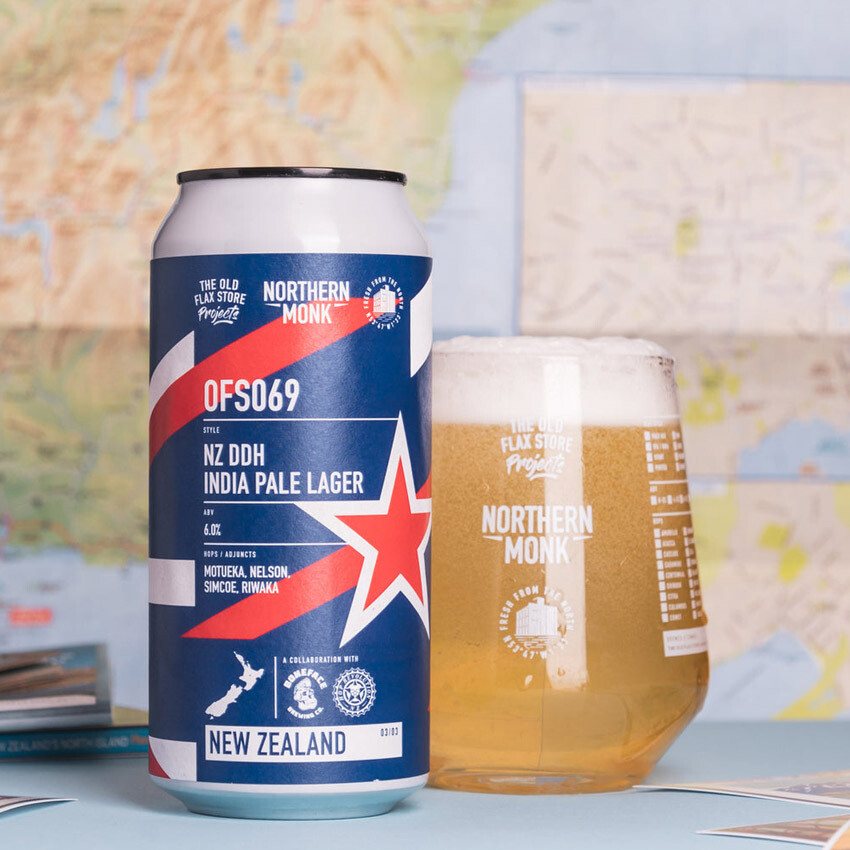 Northern Monk x Boneface OFS069 NZ DDH India Pale Lager