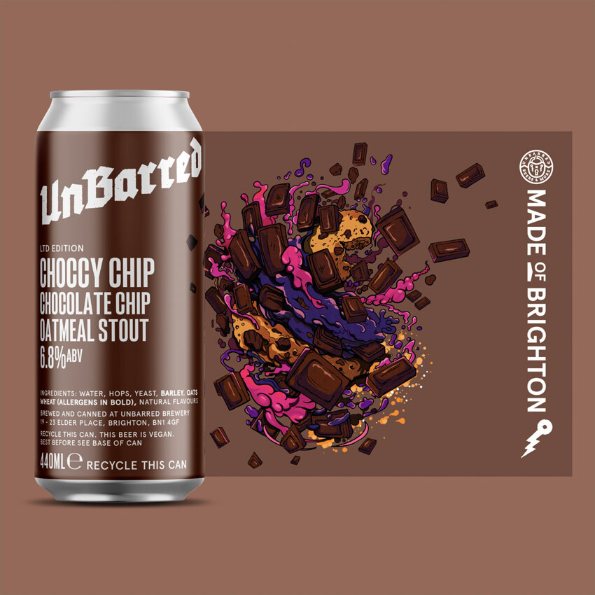 UnBarred Choccy Chip Chocolate Chip Oatmeal Stout