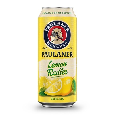 Paulaner Lemon Radler Can