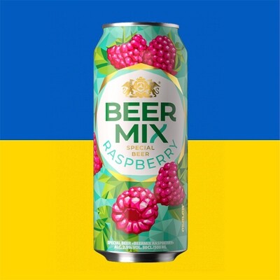 Obolon Beer Mix Raspberry Radler