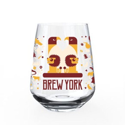 Brew York Mencia Two Thirds Glass
