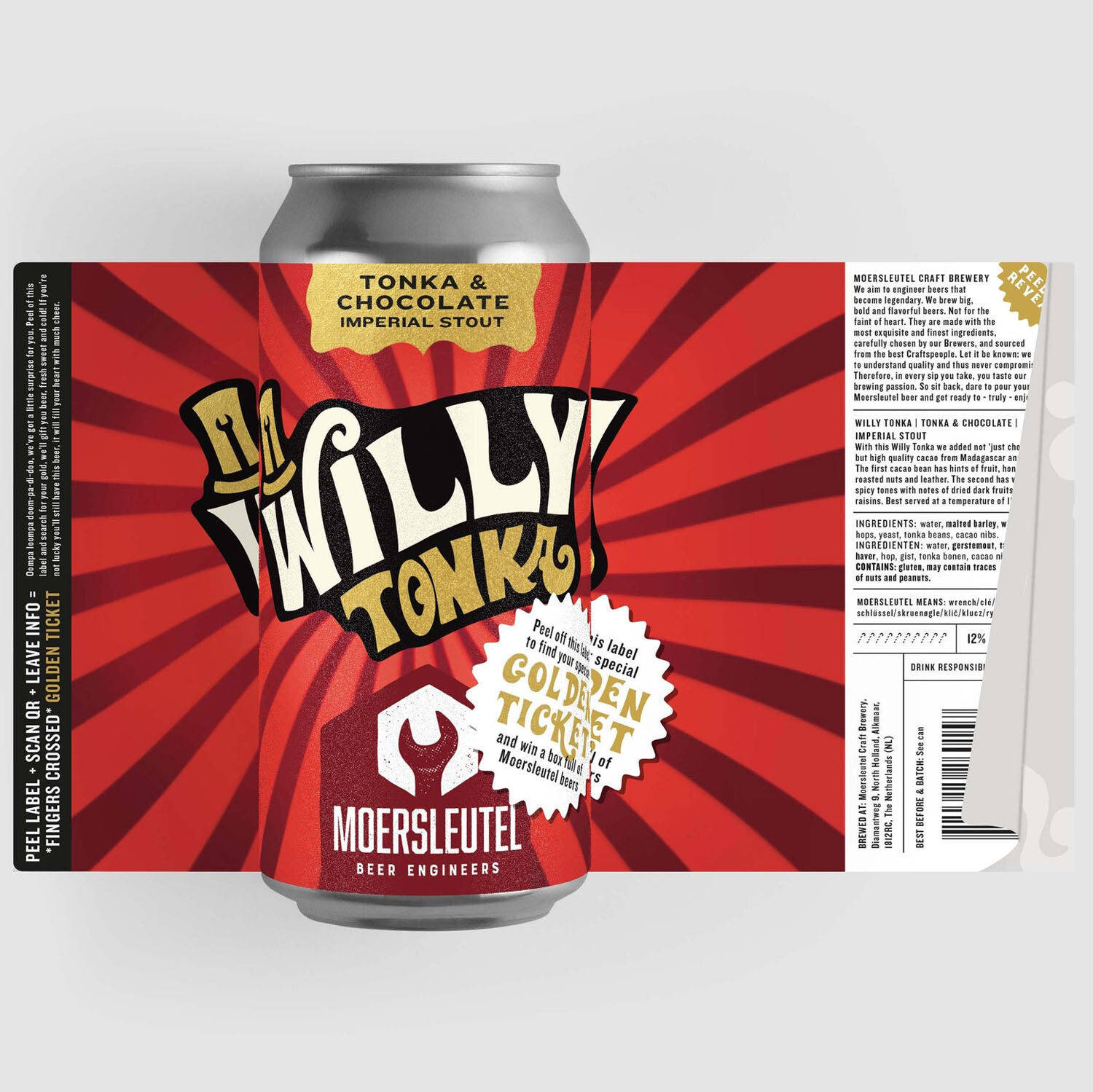 De Moersleutel Willy Tonka and Chocolate Stout