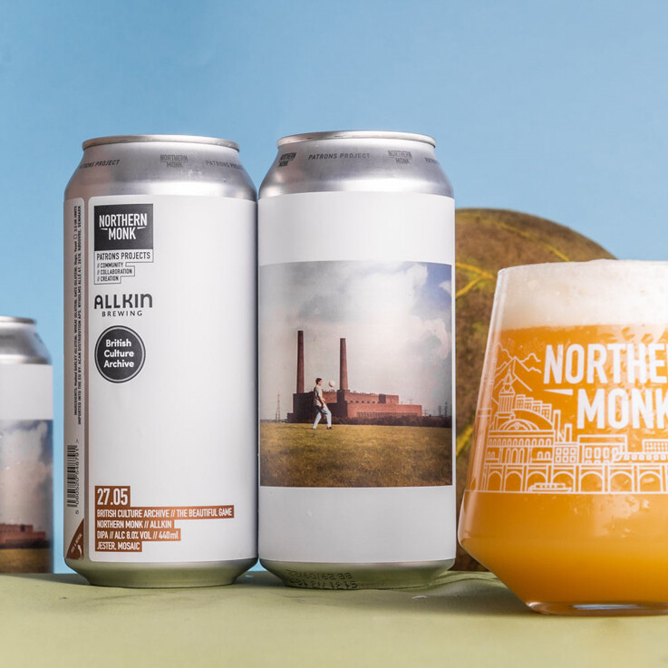 Northern Monk x Allkin British Culture Archive The Beautiful Game DIPA