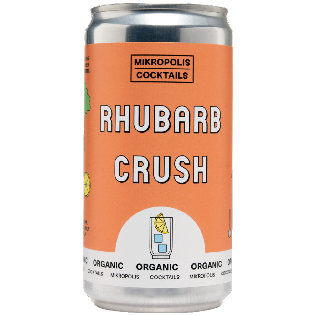 Mikropolis Rhubarb Crush Vodka Cocktail