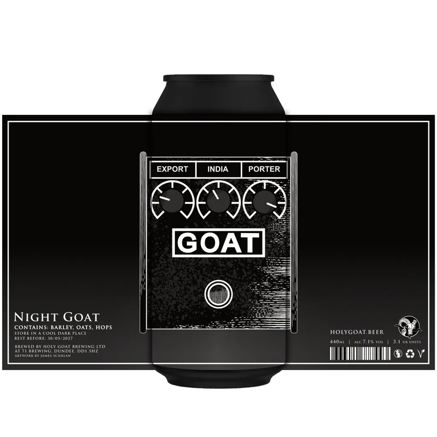 Holy Goat Night Goat Export India Porte​r
