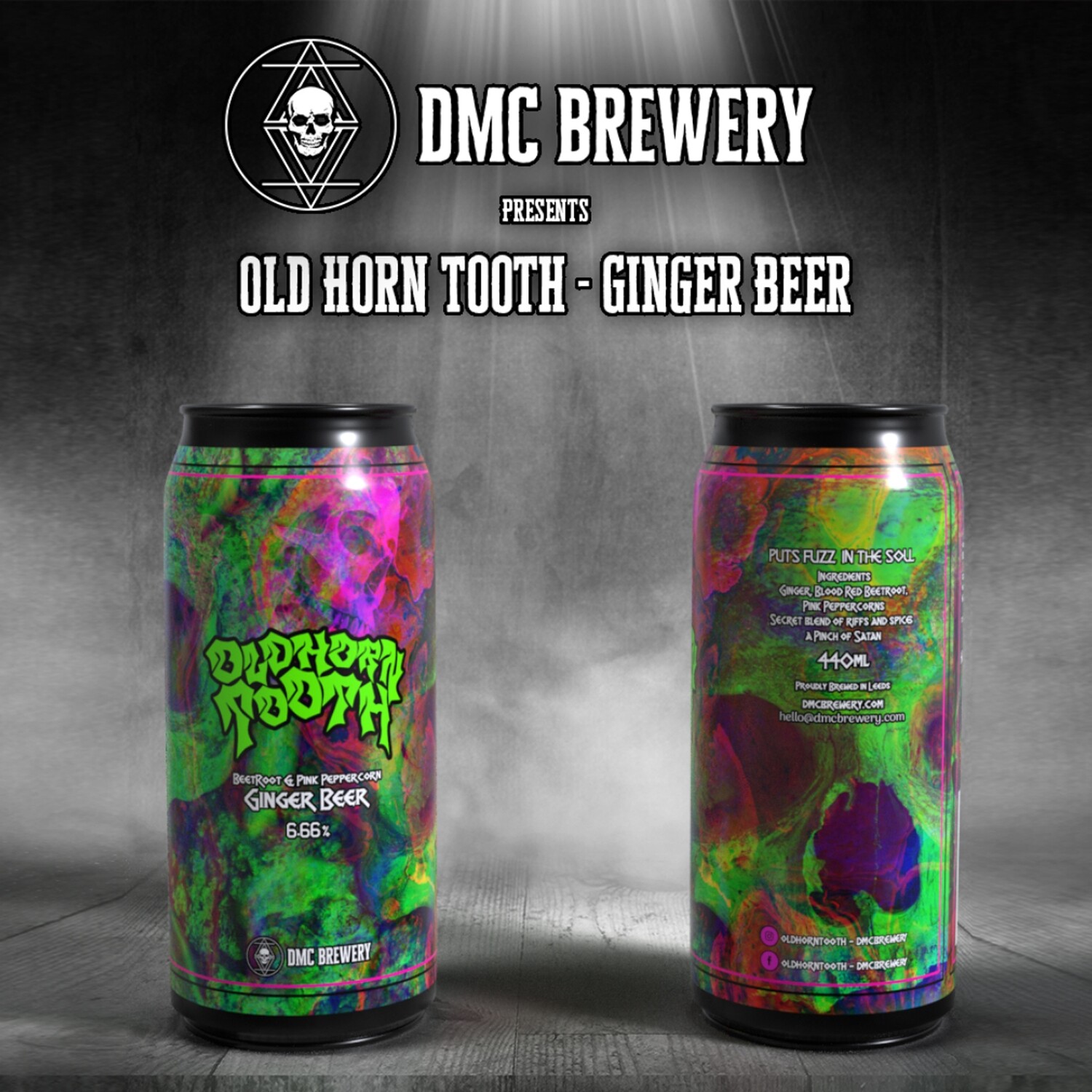 DMC Old Horn Tooth Alcoholic Ginger Beer