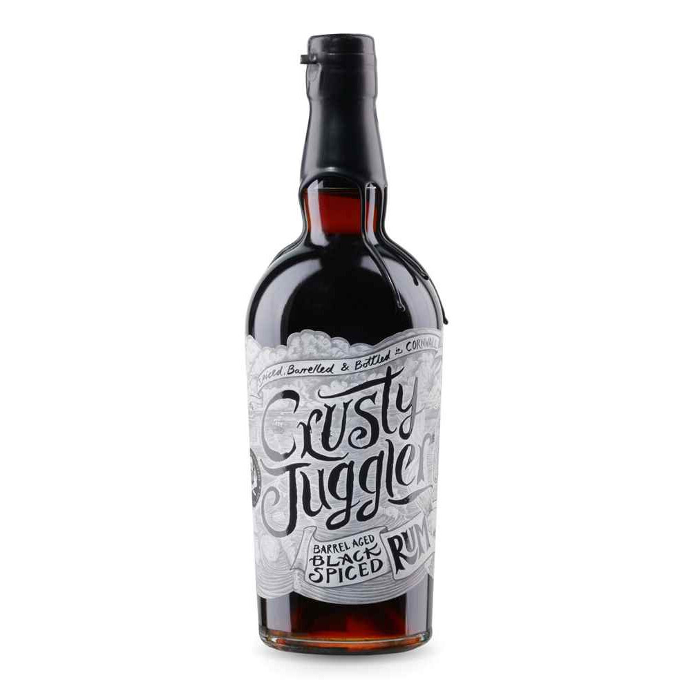 Crusty Juggler Barrel Aged Black Spiced Rum 700ml
