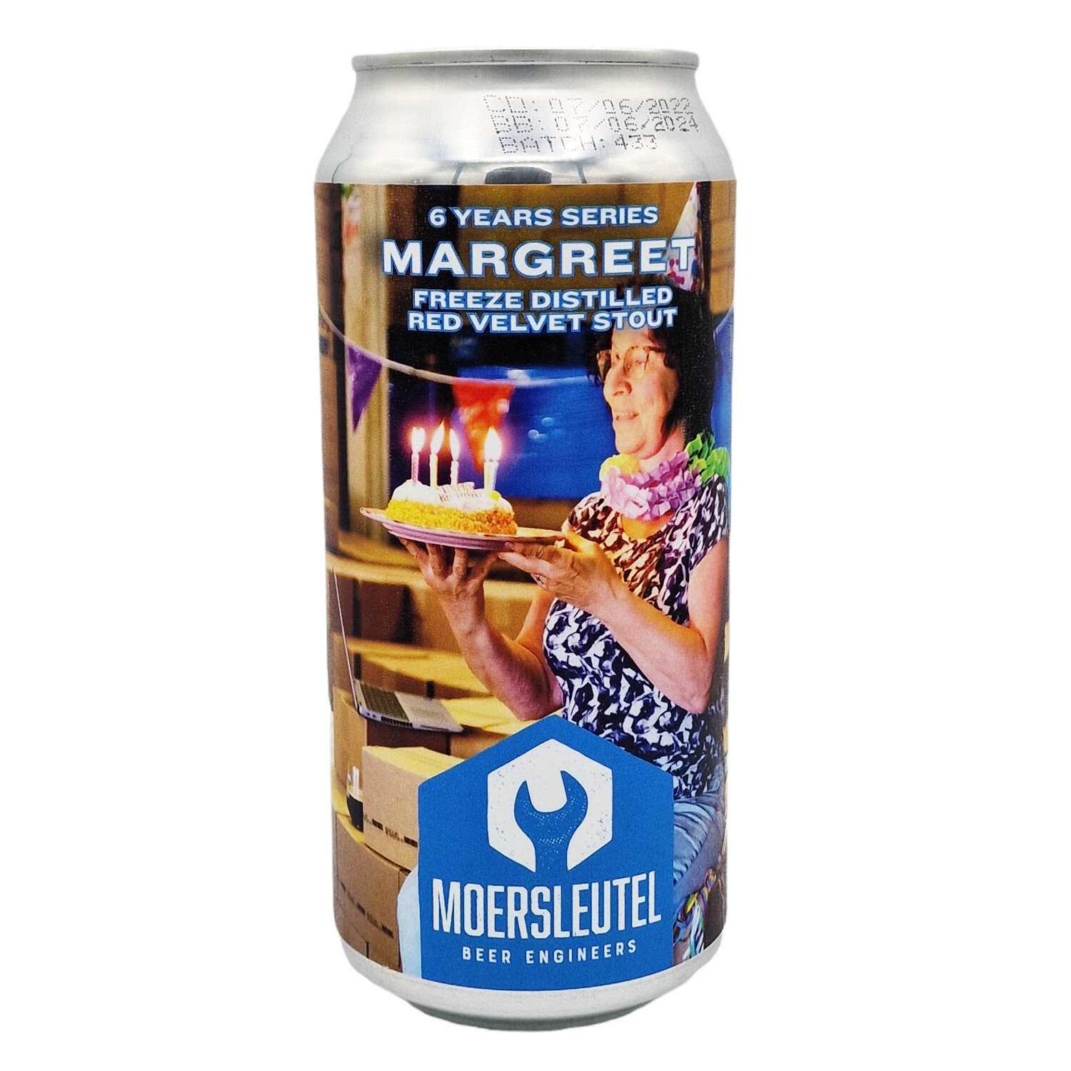 De Moersleutel 6 Years Margreet Freeze Distilled Red Velvet Stout