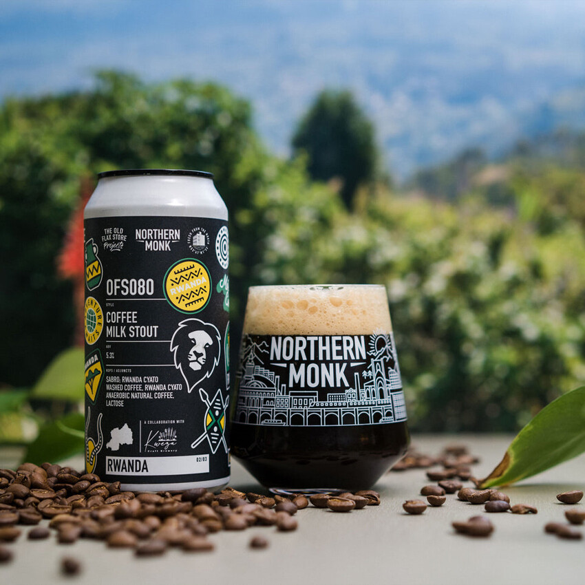 Northern Monk x Kweza OFS080 Rwanda Coffee Milk Stout