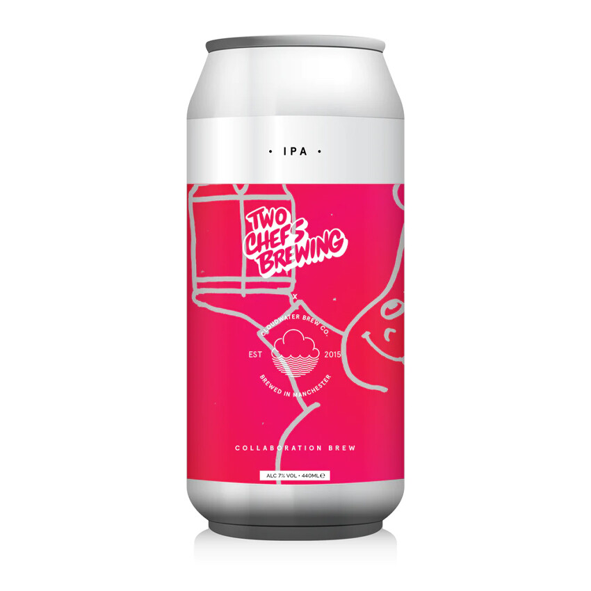 Cloudwater x Two Chefs Brewing Big Chef IPA