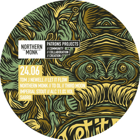 Northern Monk x Tom Newell x Third Moon x To Ol Let It Flow Black Imperial Stout Let It Flow KEG (1.5 or 4 Pints)
