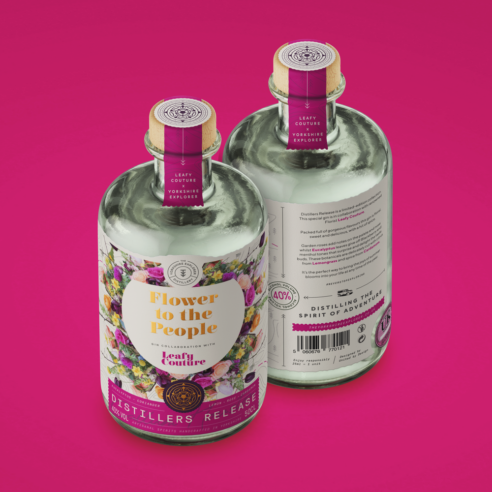 The Yorkshire Explorer Flower To The People Gin