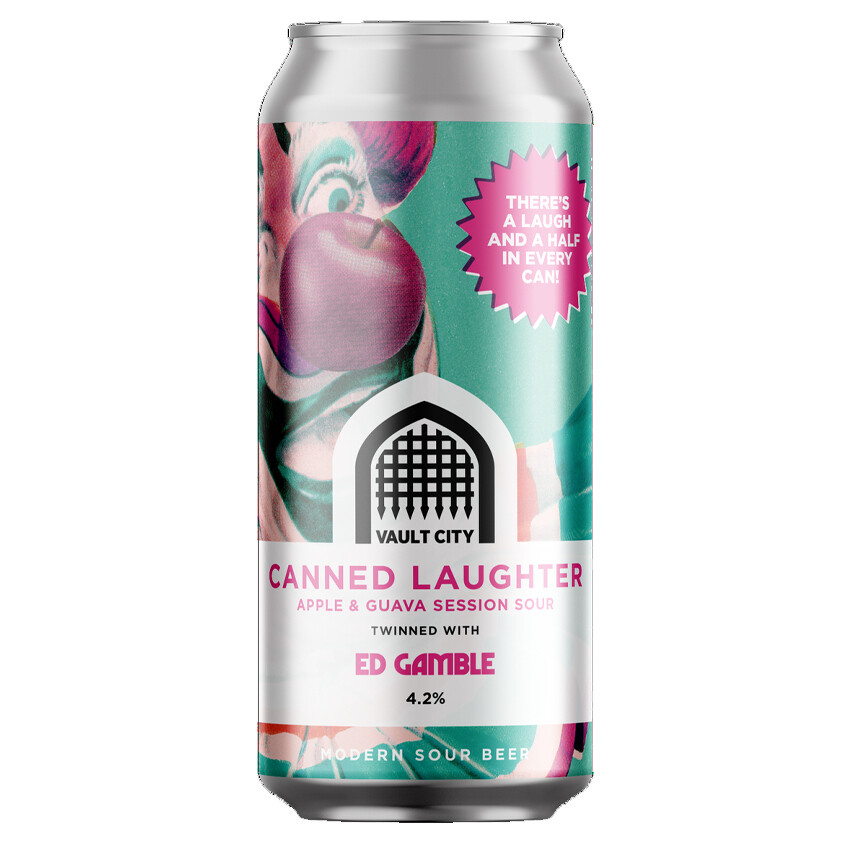 Vault City Canned Laughter Apple and Guava Session Sour