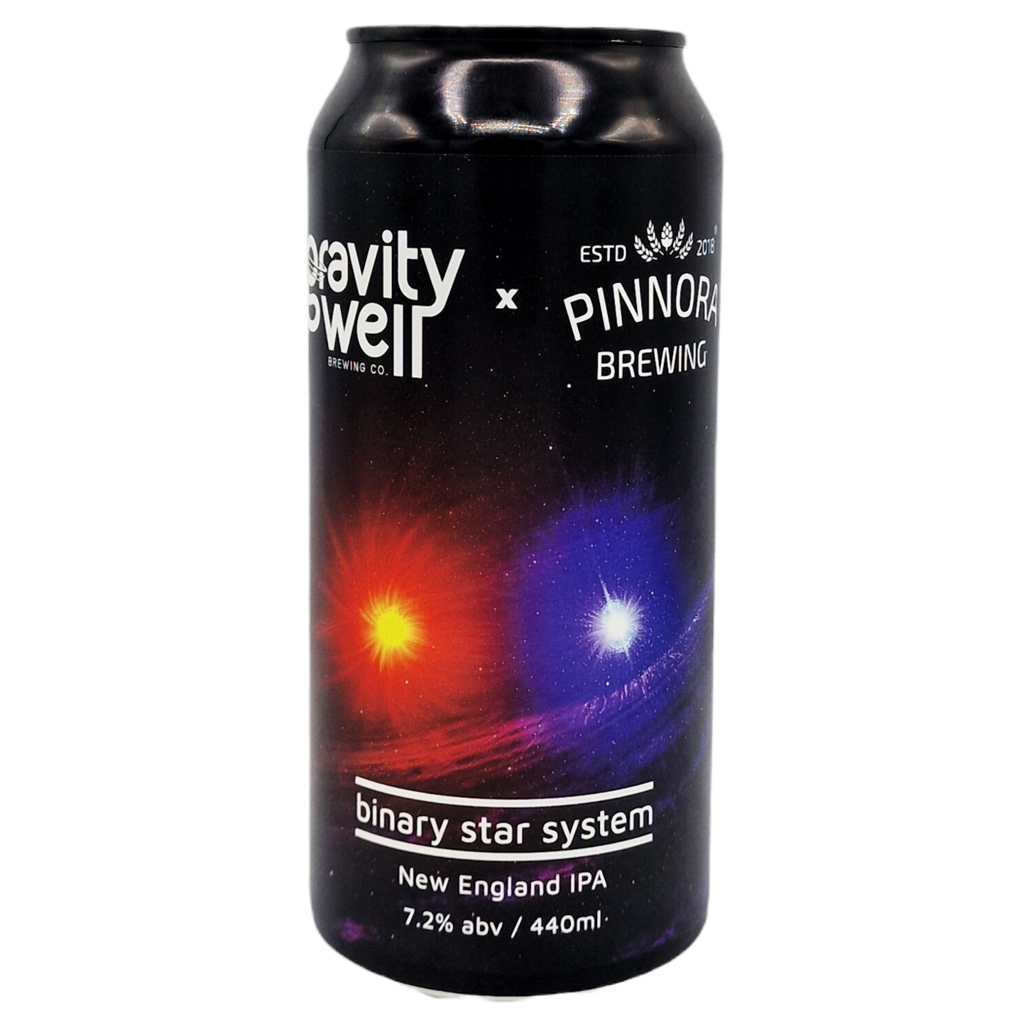 Gravity Well x Pinnora Binary Star System NE IPA