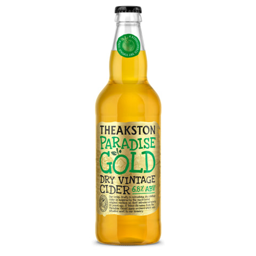 Theakston Paradise Gold Dry Vintage Cider