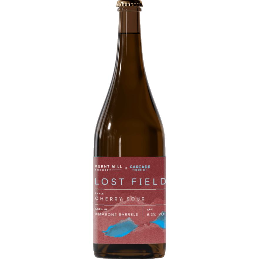Burnt Mill x Cascade Lost Field BA Cherry Sour Burnt Mill x Cascade Lost Field BA Cherry Sour