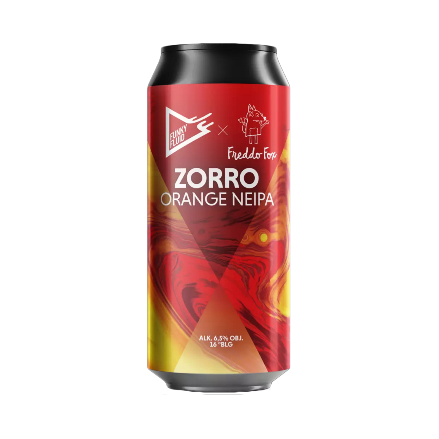 Funky Fluid Zorro Orange NE  IPA