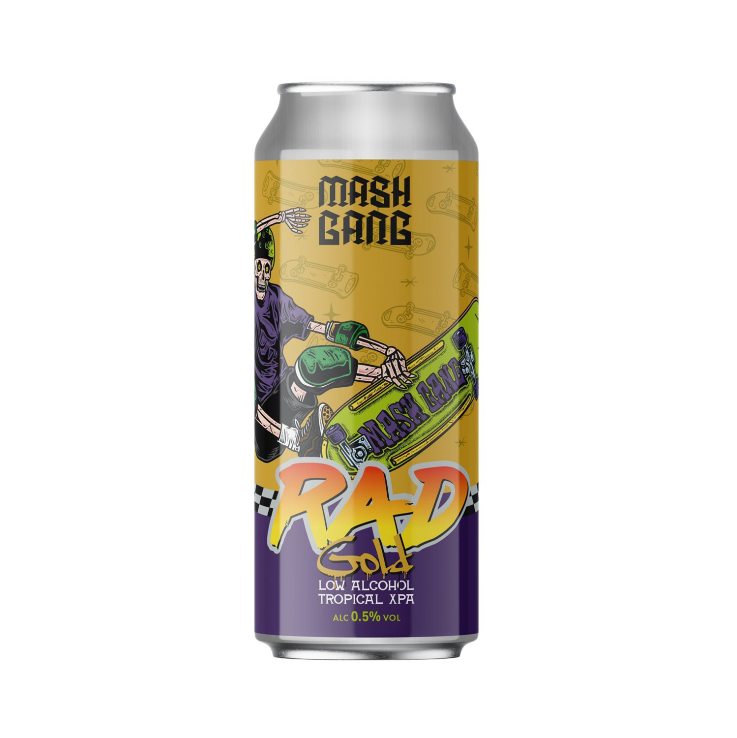 Mash Gang Rad Gold Low Alcohol Tropical IPA