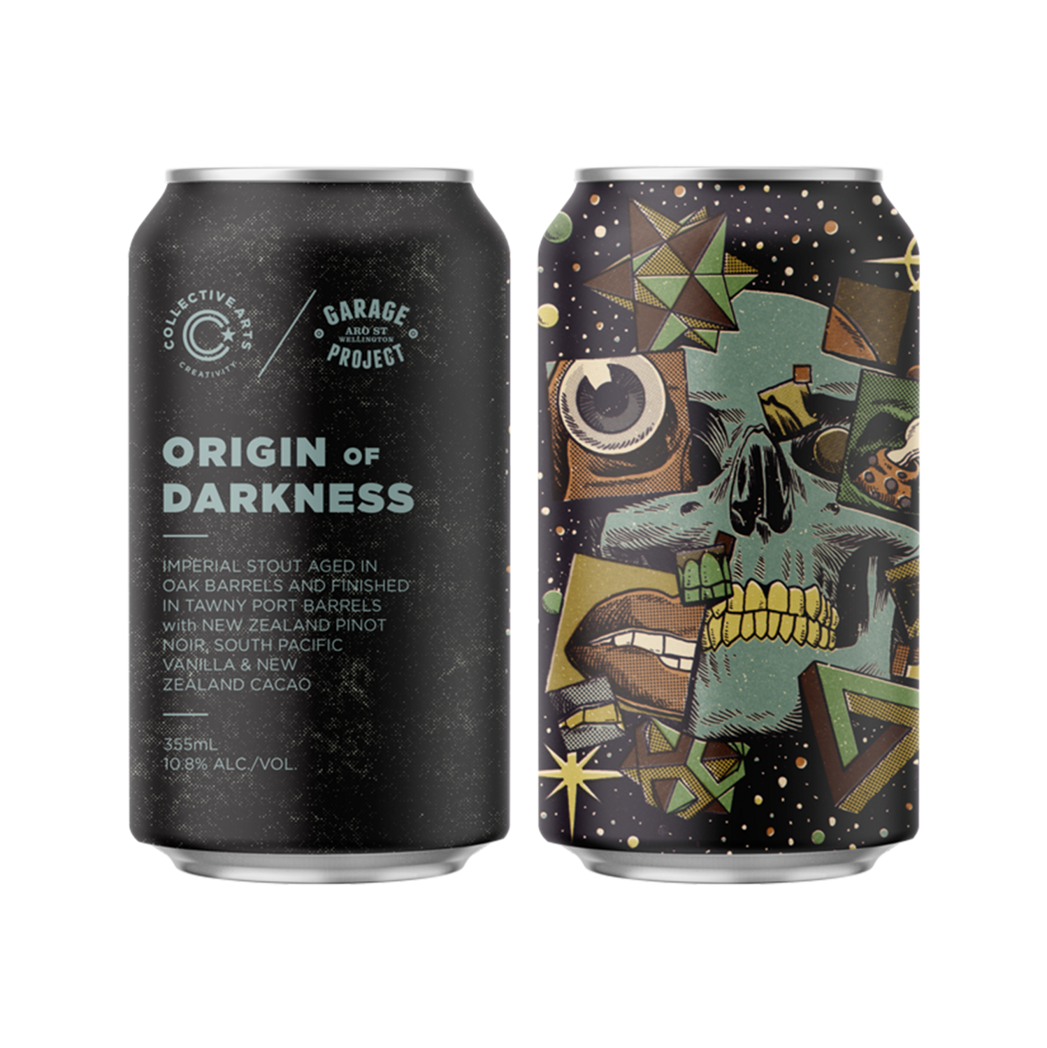 Collective Arts x GARAGE PROJECT Origin of Darkness BA Imperial Stout