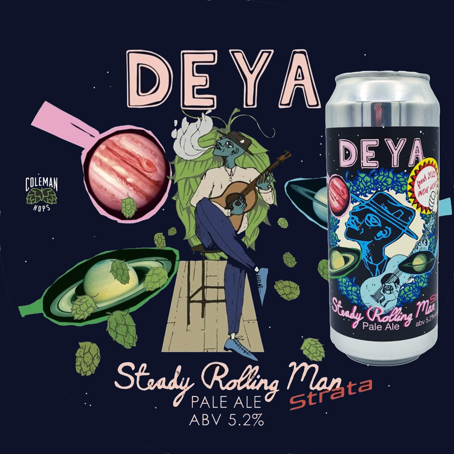 Deya Strata Edition Steady Rolling Man Pale Ale
