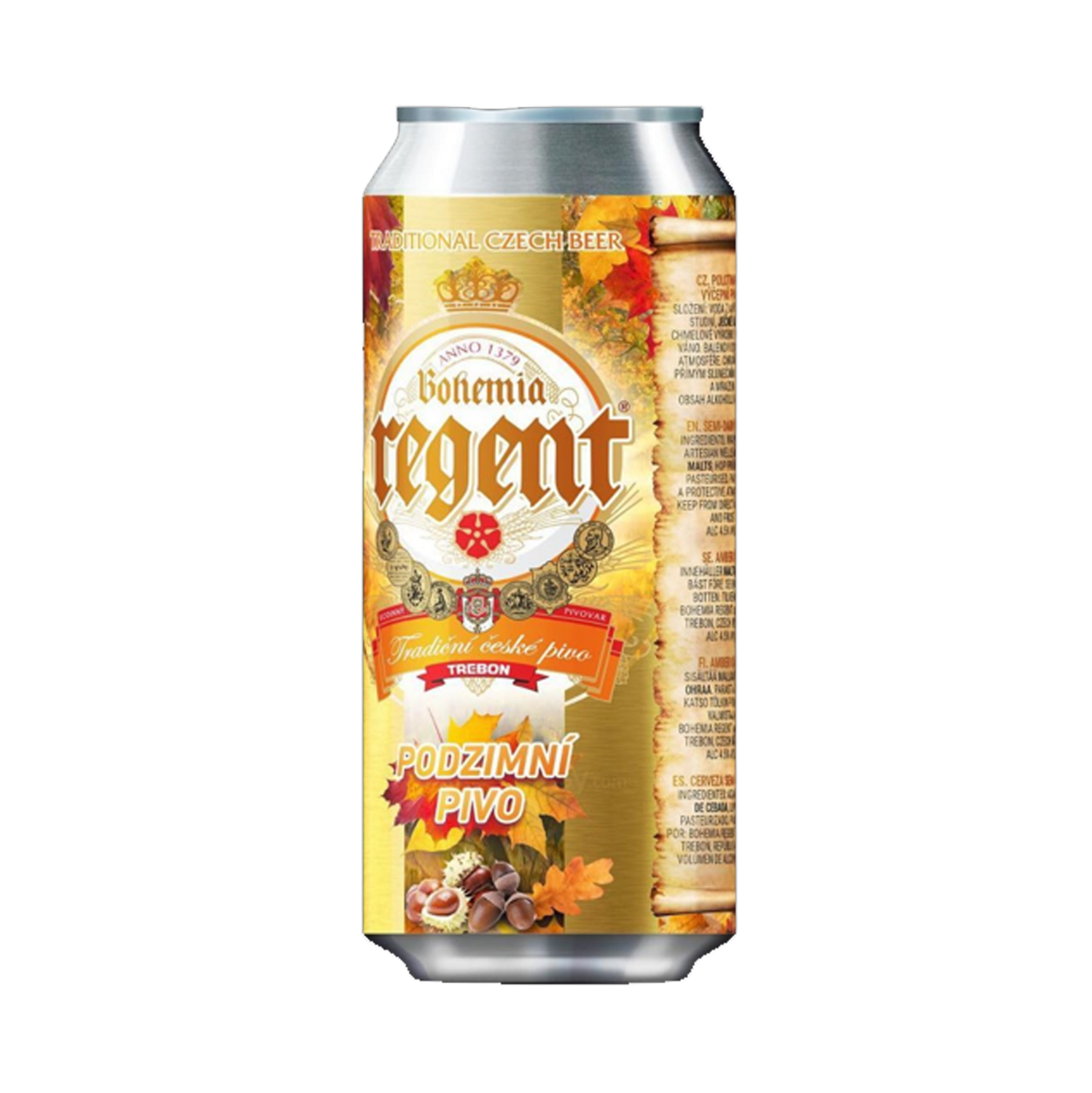 Bohemia Regent Podzimni Pivo Amber Lager