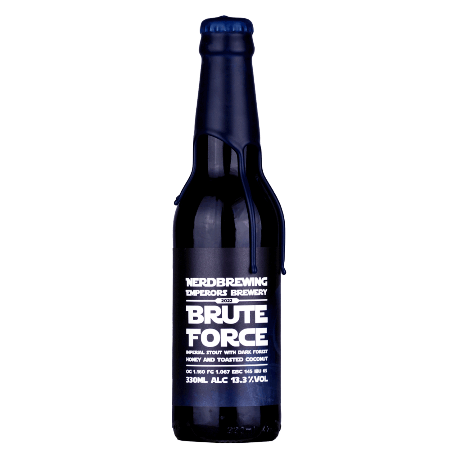 Nerdbrewing x Emperors Brute Force Imperial Stout