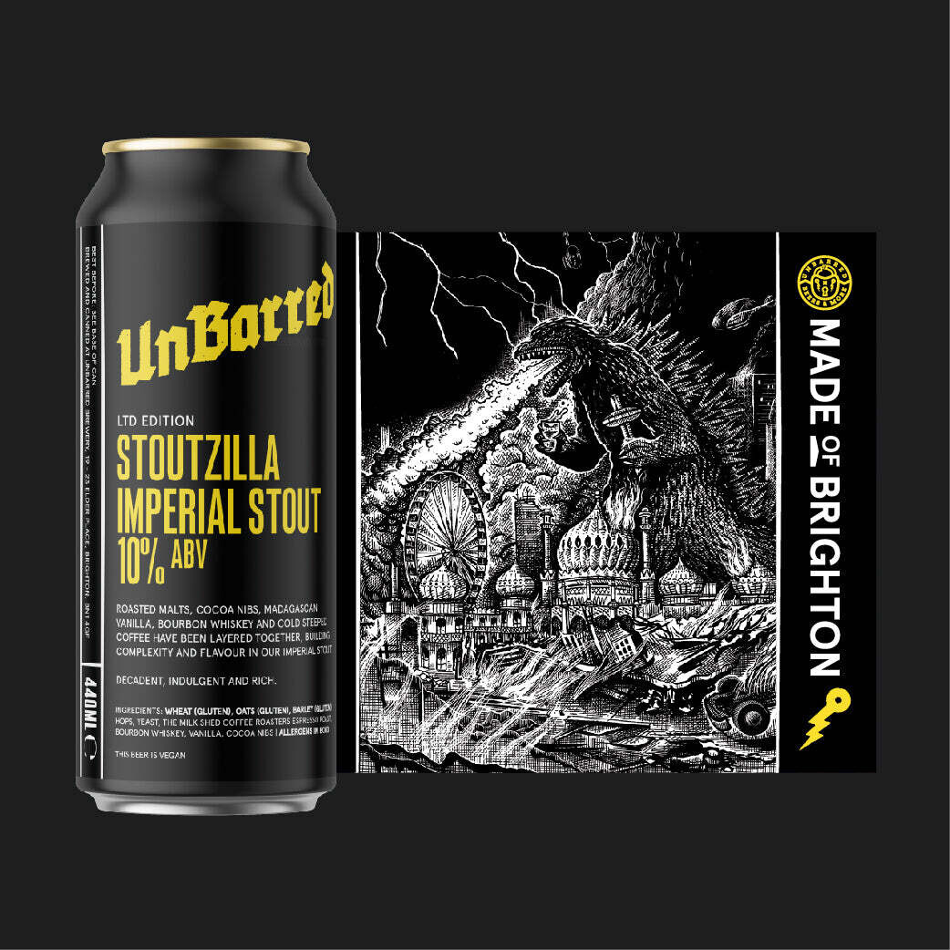 UnBarred Stoutzilla Imperial Stout