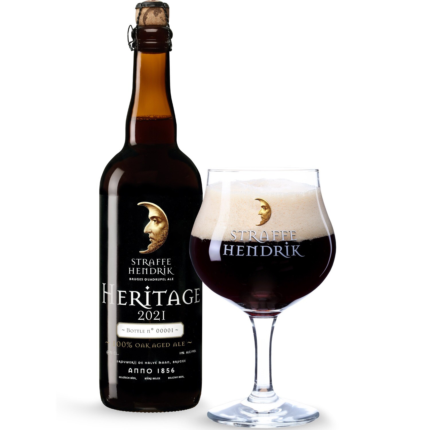 Straffe Hendrik Heritage Oak Aged Quadrupel 2021 Straffe Hendrik Heritage Oak Aged Quadrupel 2021