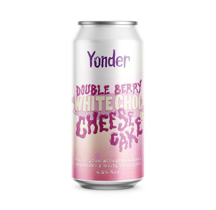Yonder Double Berry White Choc Cheesecake Pastry Sour