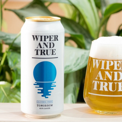 Wiper &amp; True Tomorrow Alcohol Free Lager