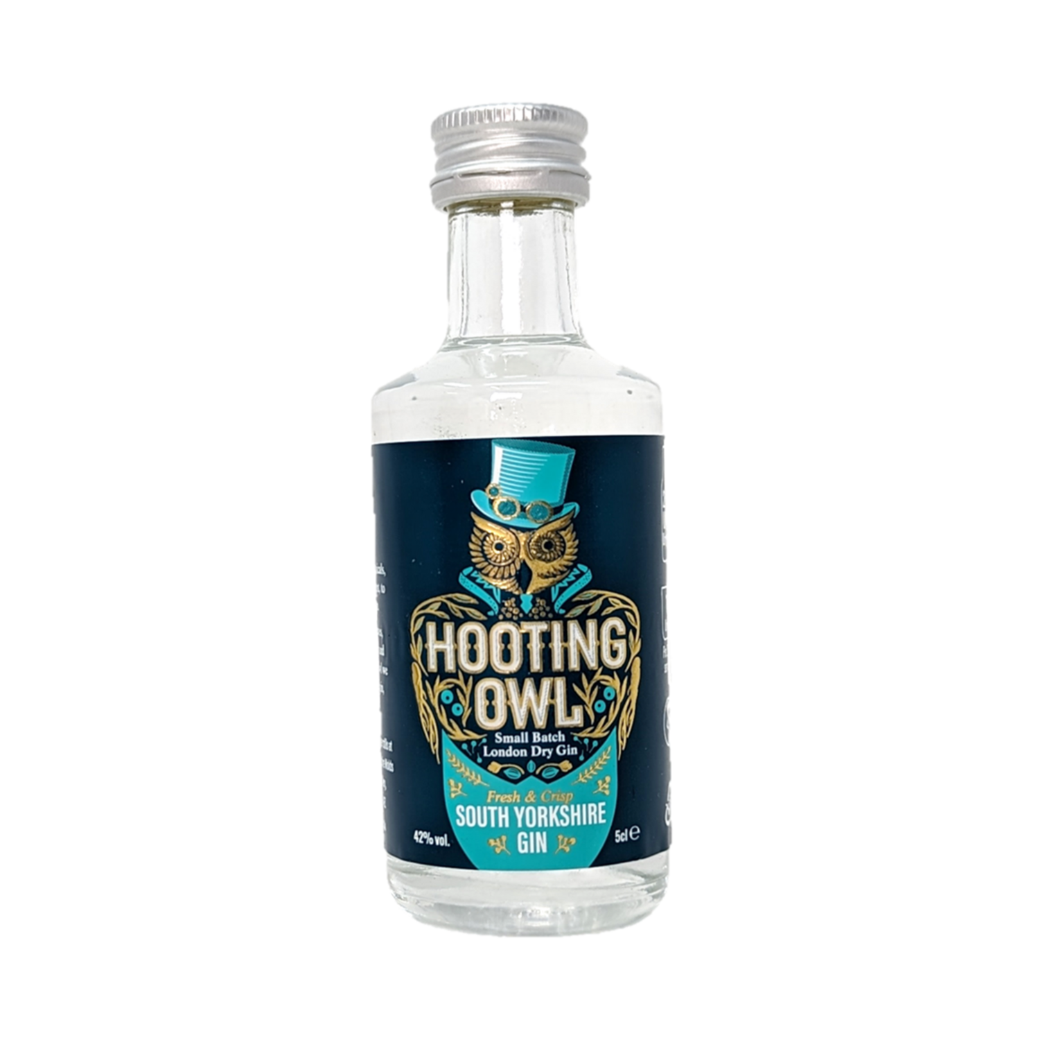 Hooting Owl South Yorkshire Gin Miniature