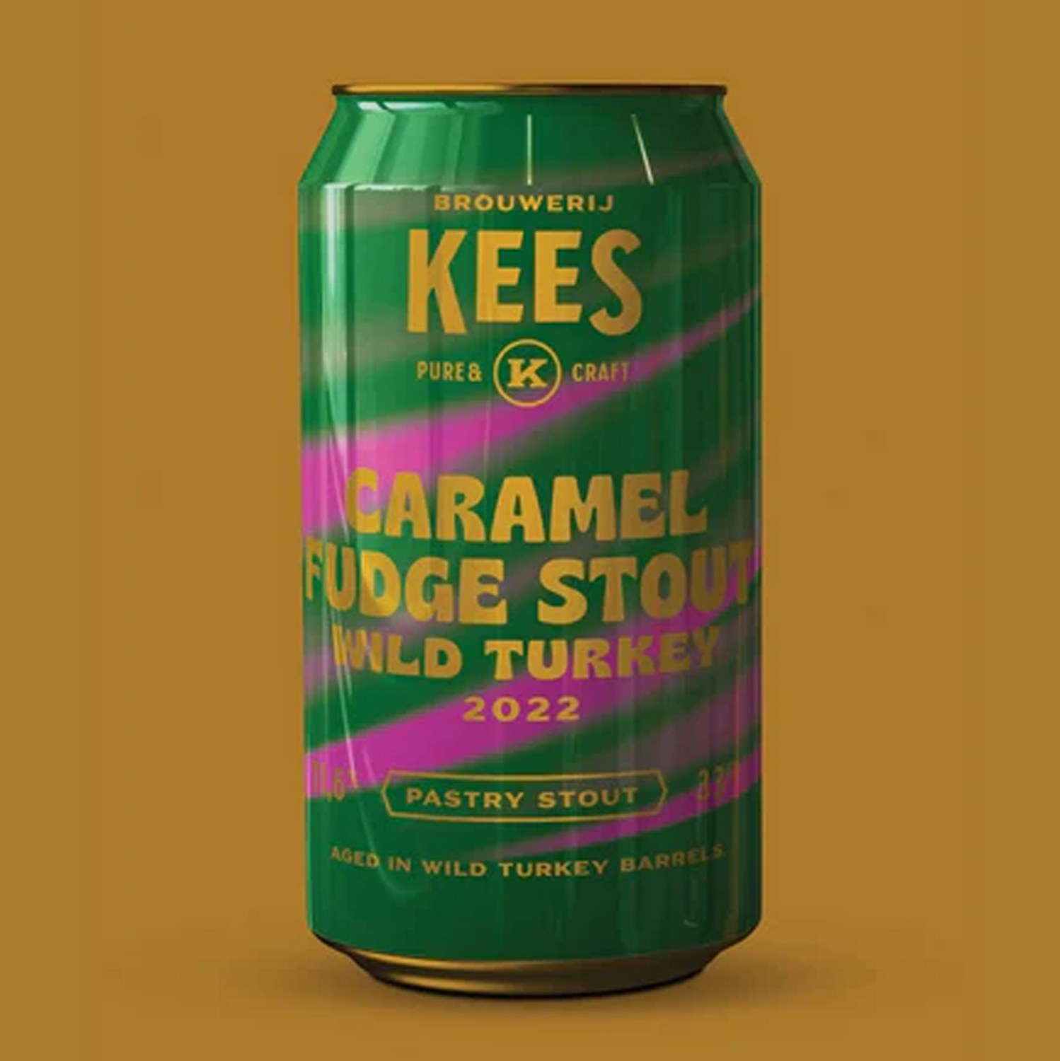 Kees Caramel Fudge Stout Wild Turkey 2022 Edition Imperial Stout
