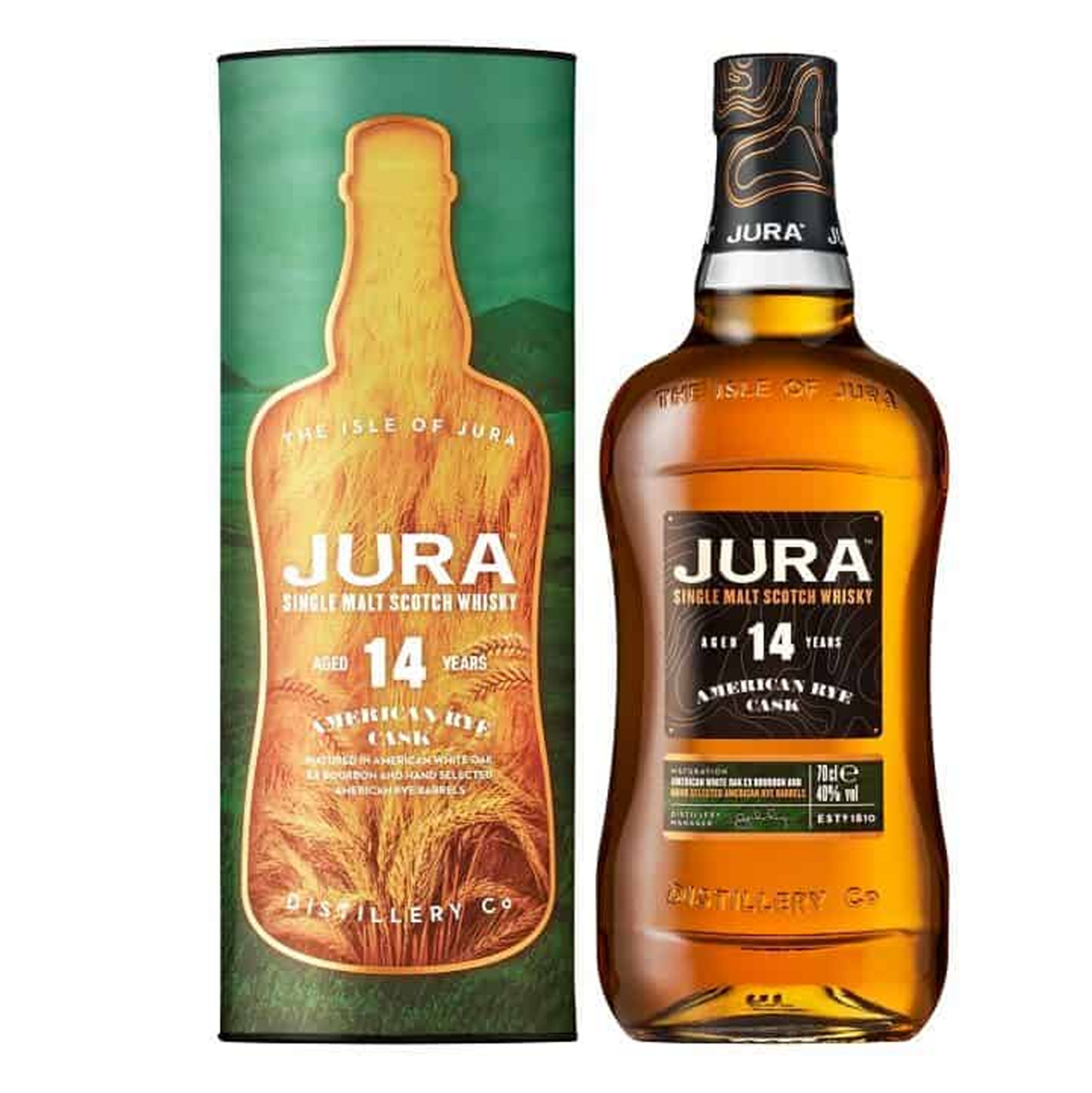Jura 14yr Old American Rye Cask Whisky