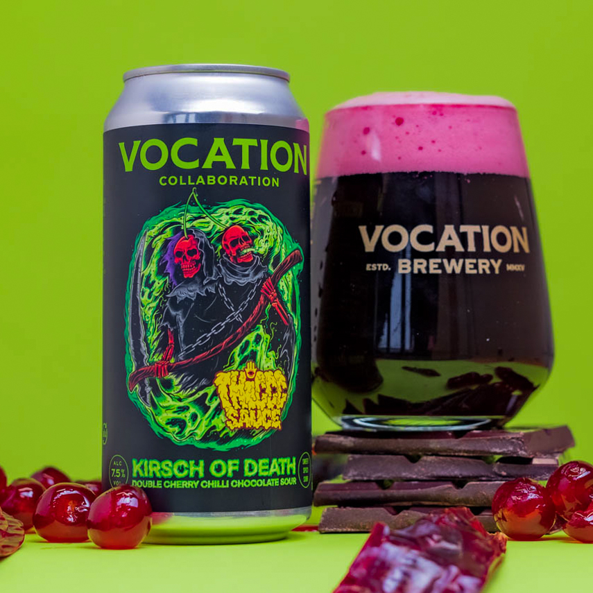 Vocation x Thiccc Sauce Kirsch Of Death Double Cherry Chilli-Chocolate Sour