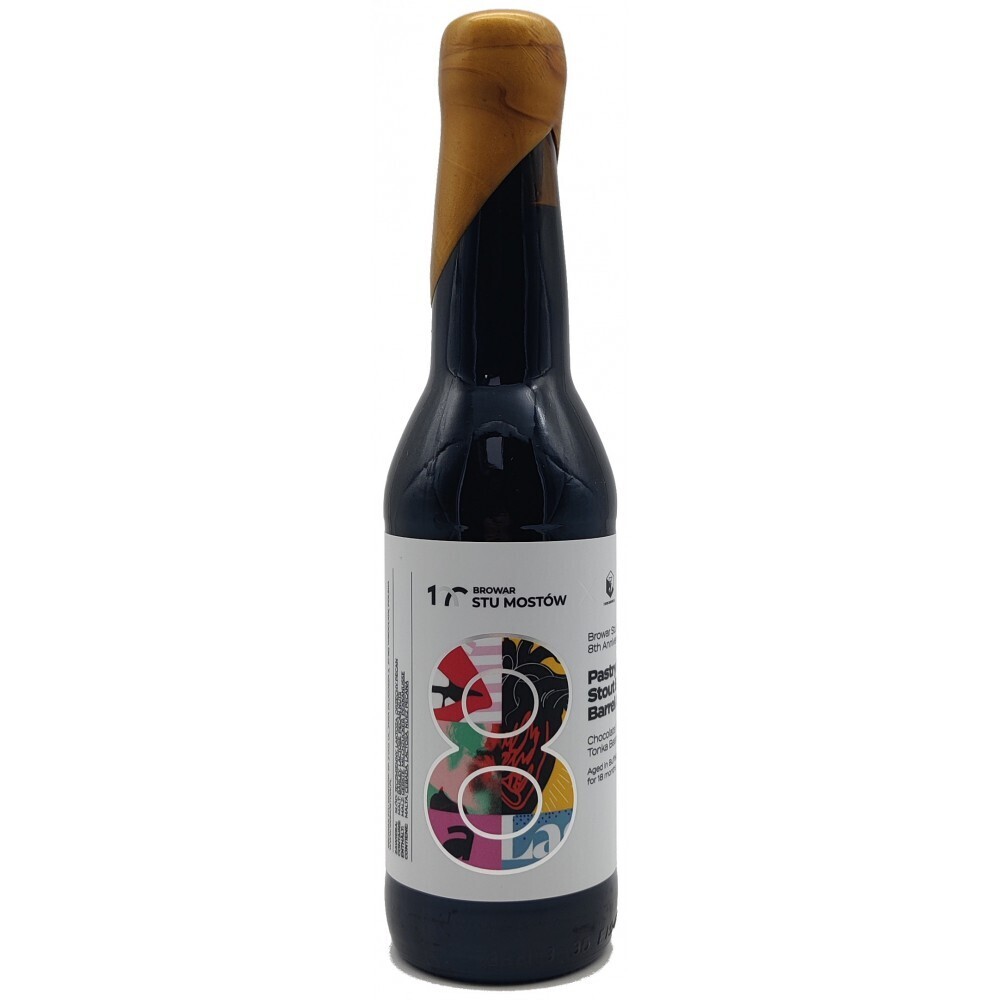 Stu Mostow x 3 Sons 8th Anniversary BBA Imperial Pastry Stout
