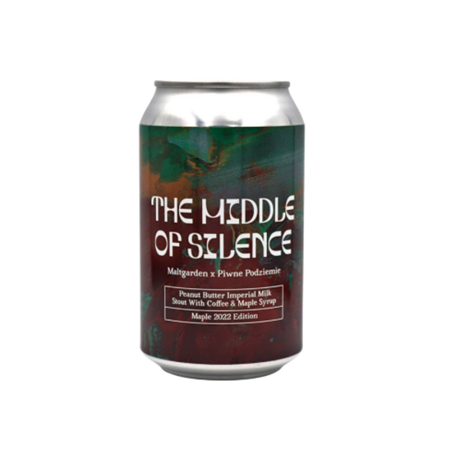 Maltgarden x Piwne Podziemie The Middle of Silence Maple 2022 Edition Imperial Milk Stout