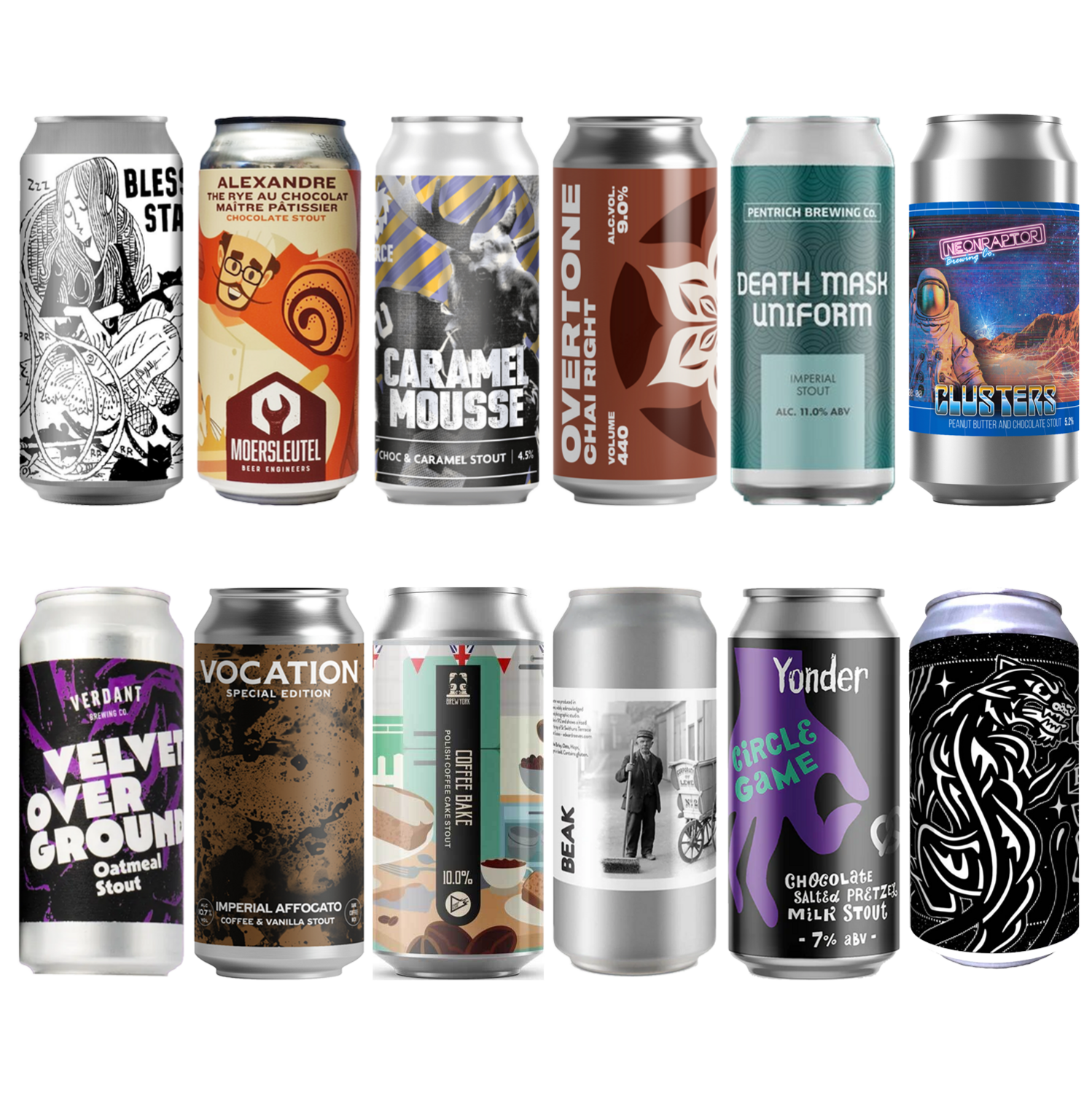 Madness Dark Craft Beer 12 Pack