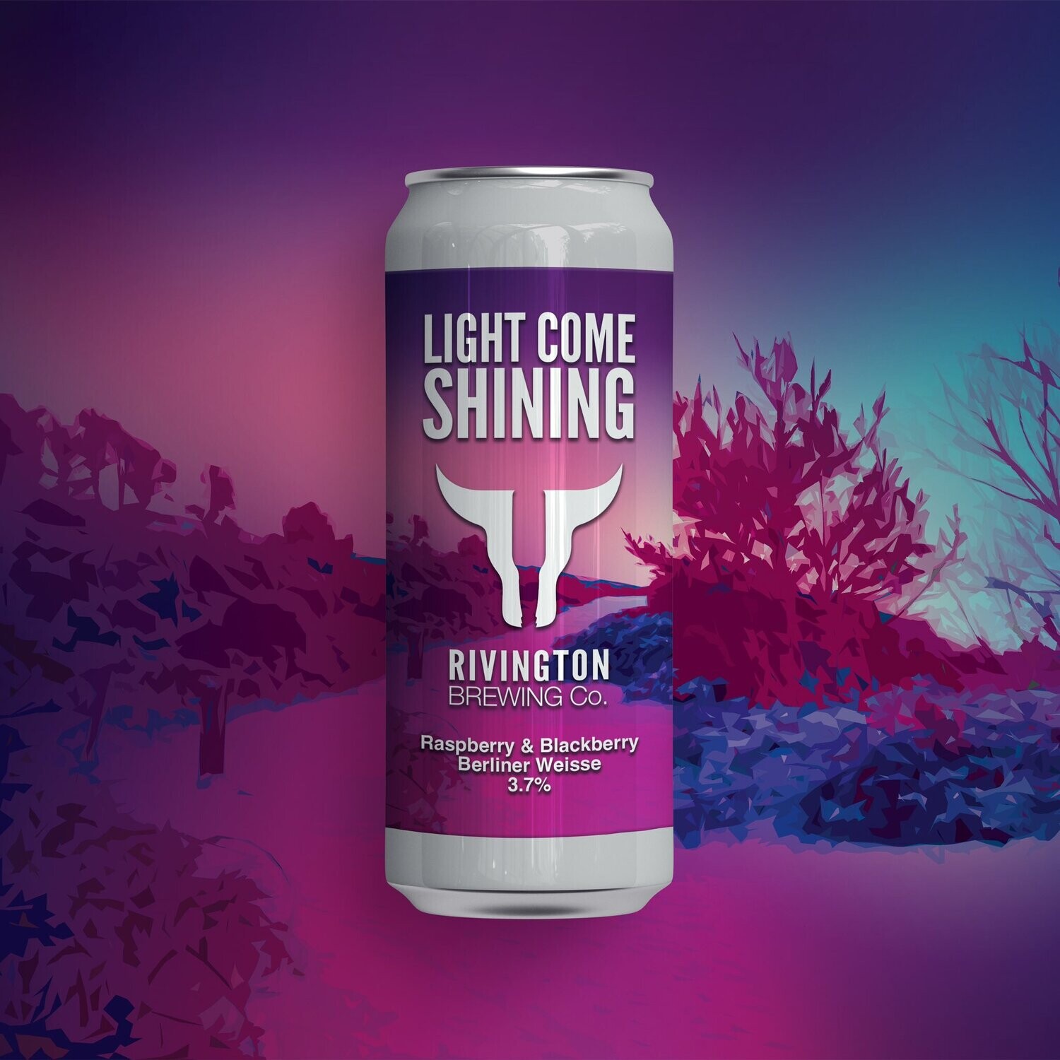 Rivington Light Come Shining Raspberry & Blackberry Berliner Weisse Rivington Light Come Shining Raspberry & Blackberry Berliner Weisse
