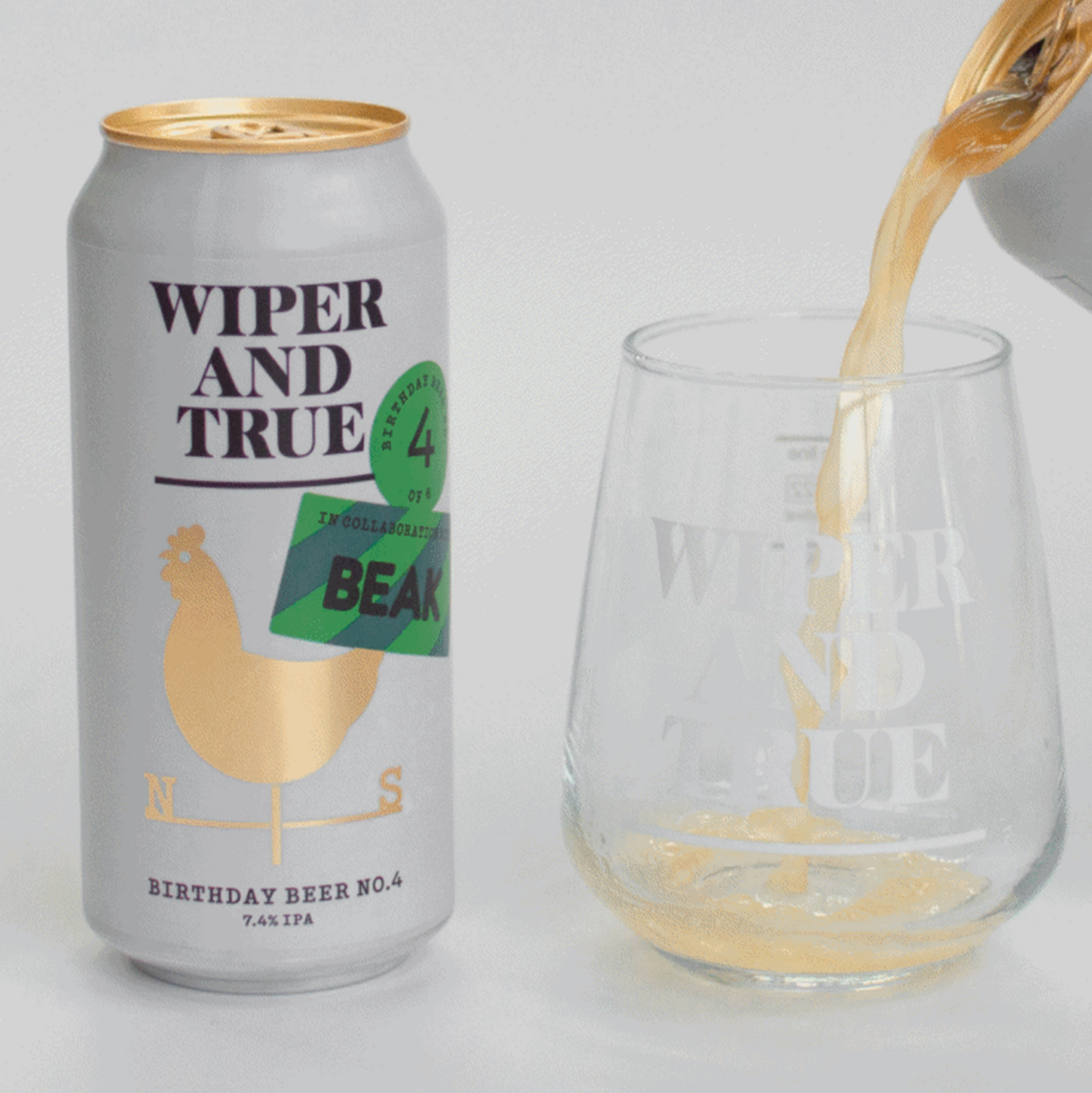Wiper & True x Beak Birthday Beer No.4 IPA