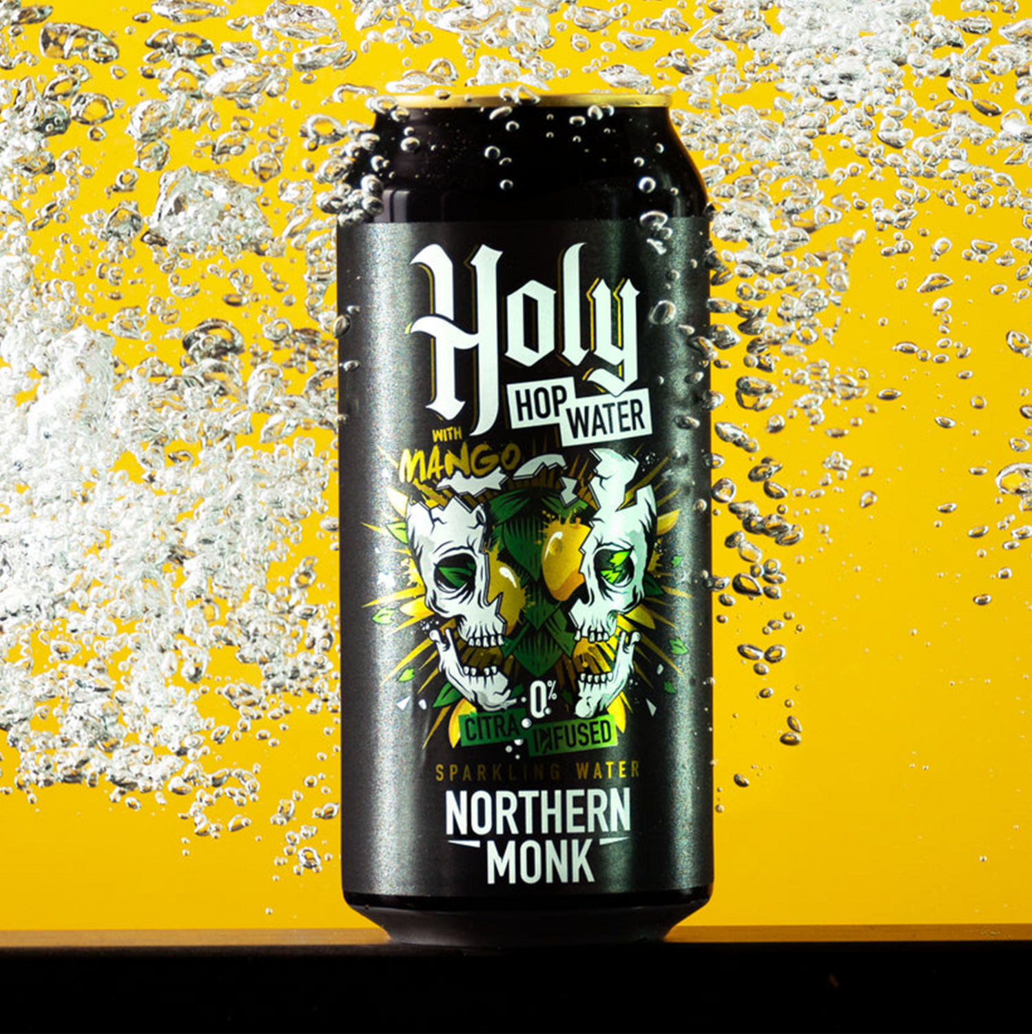 Northern Monk Holy Hop Water MANGO Citra Infused Sparkling Hop Water