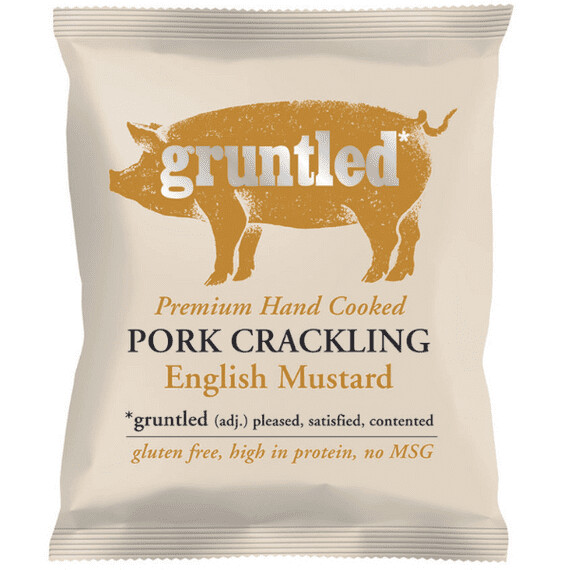 Gruntled Pork Crackling English Mustard