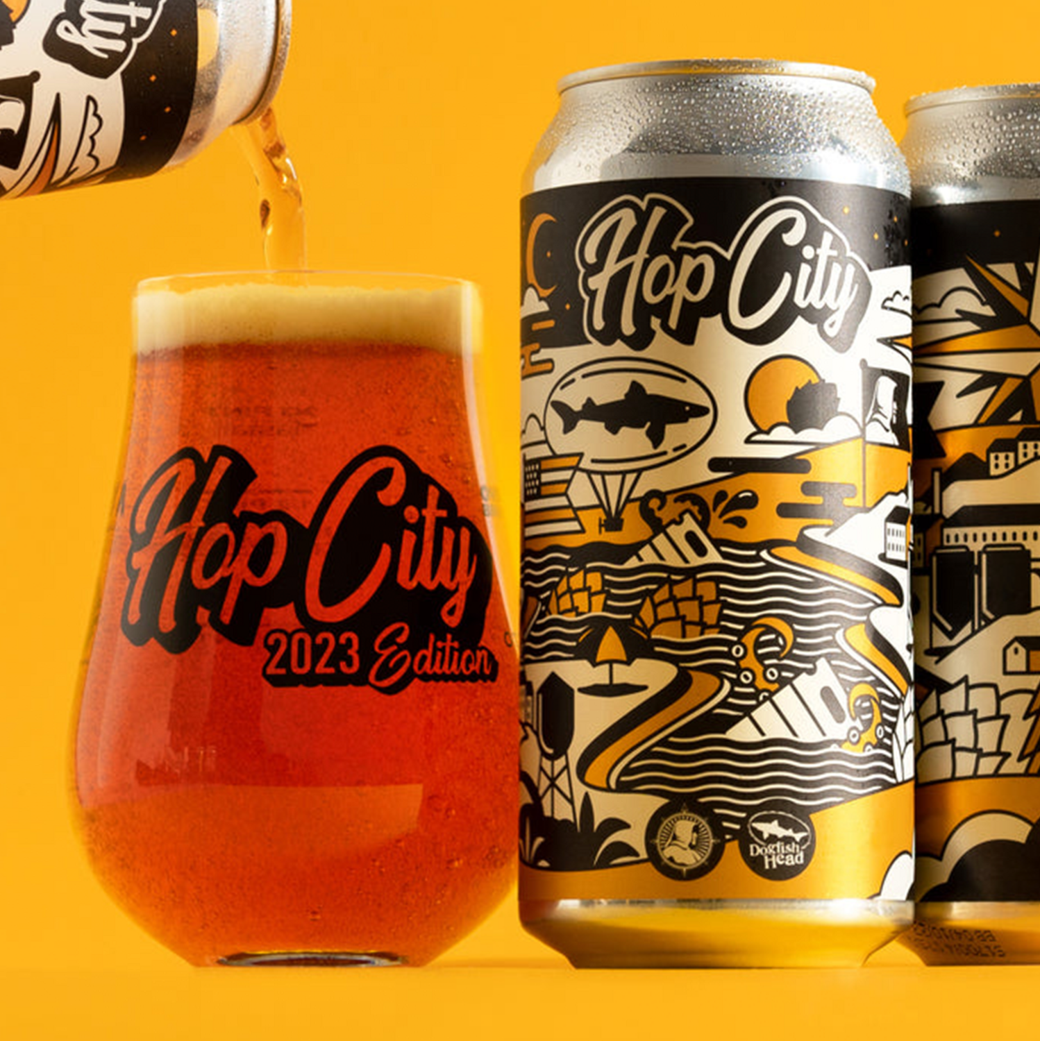 Northern Monk x Dogfish Head Hop City 2023 One Up One Down WC DIPA