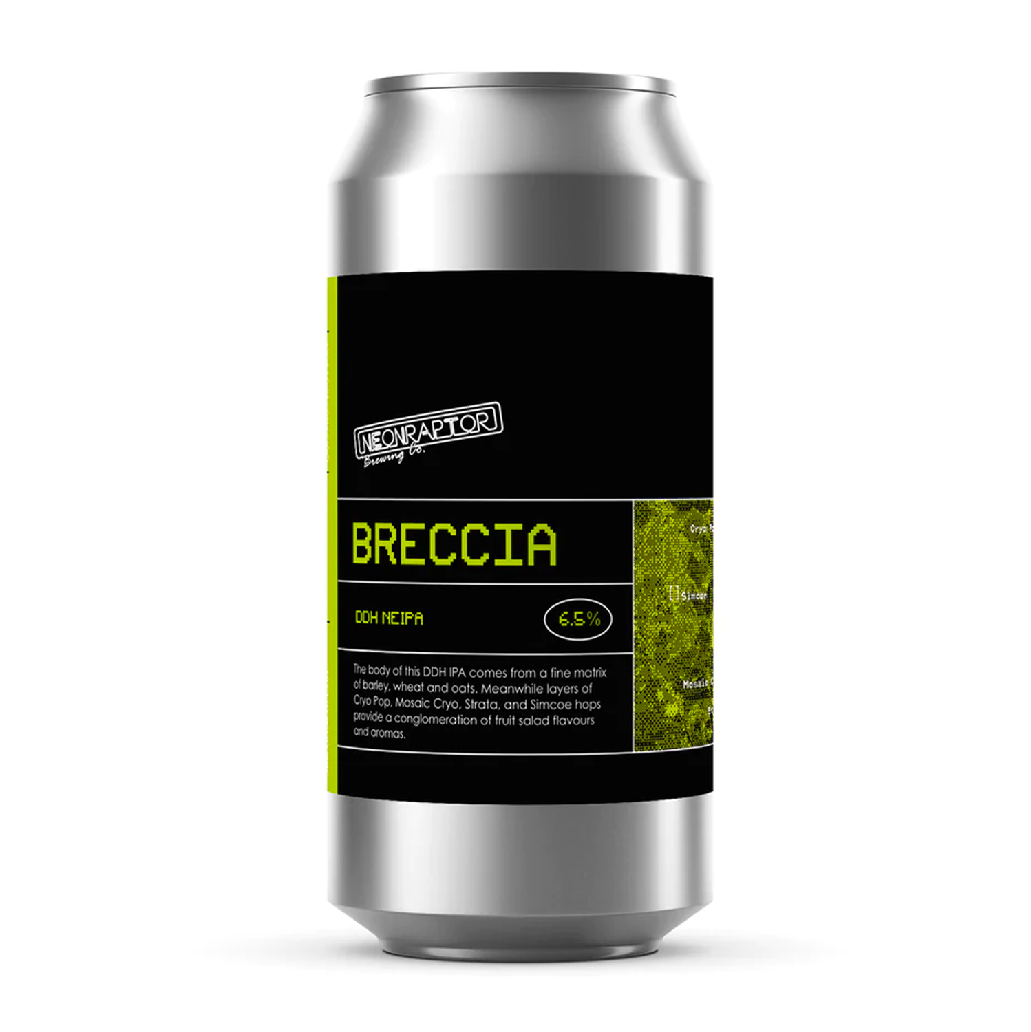 Neon Raptor Breccia DDH NE IPA