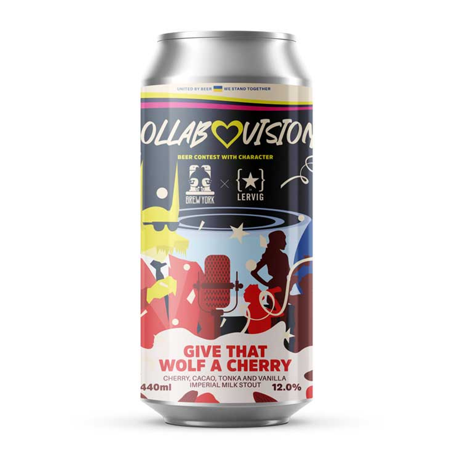 Brew York x Lervig Collabovision Give That Wolf A Cherry Imperial Milk Stout