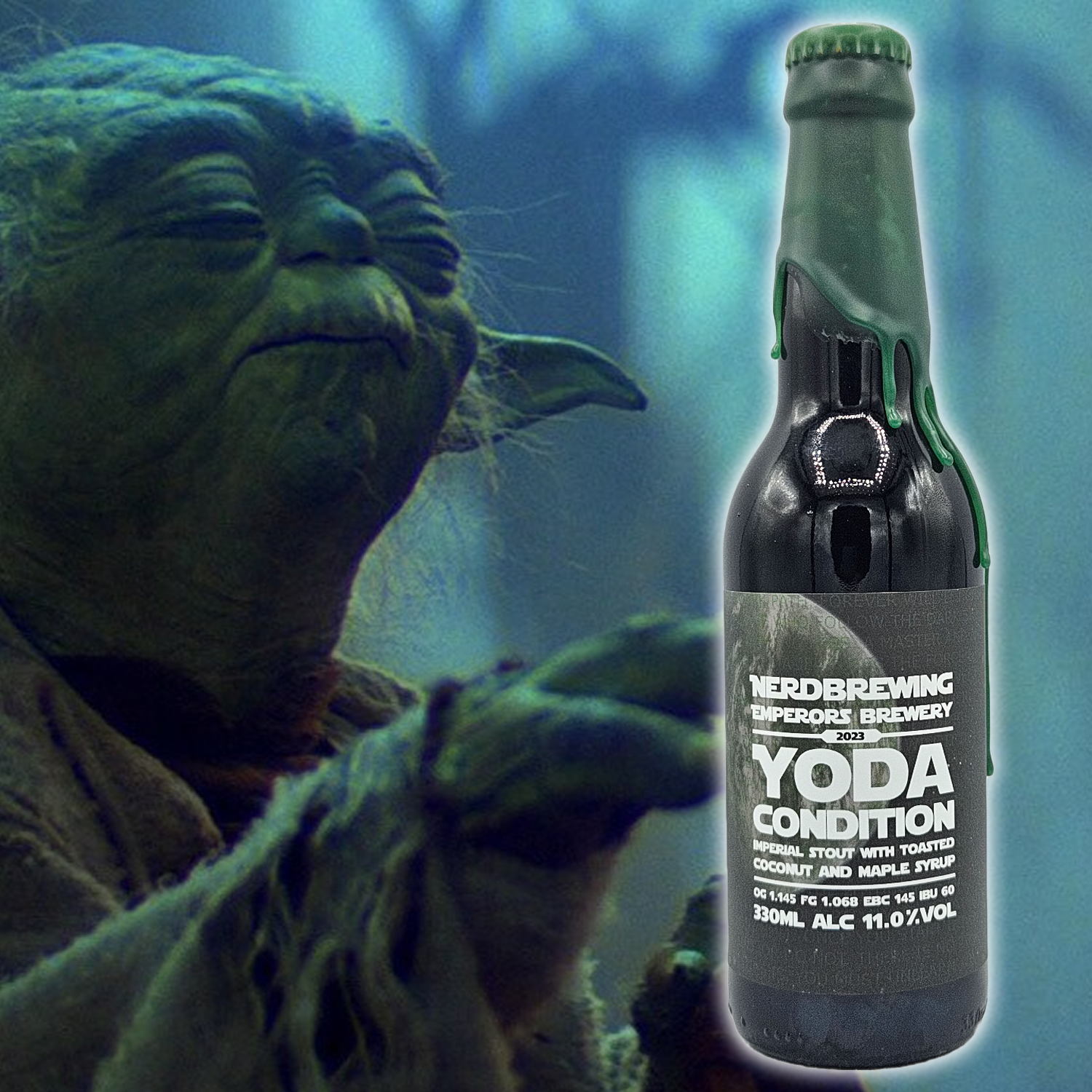 Nerdbrewing x Emperors Yoda Condition 2023 Imperial Stout Nerdbrewing x Emperors Yoda Condition 2023 Imperial Stout