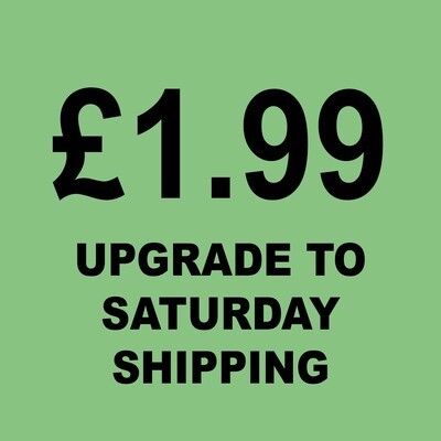 Saturday Shipping Adjustment