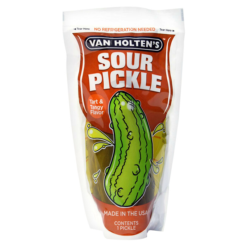 Van Holten's Pickle in a Pouch JUMBO Sour Pickle