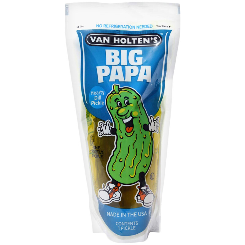 Van Holten's Pickle in a Pouch Big Papa Dill