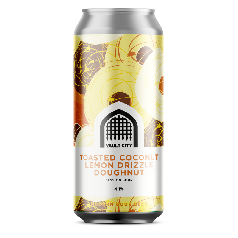 Vault City Toasted Coconut Lemon Drizzle Doughnut Session Sour