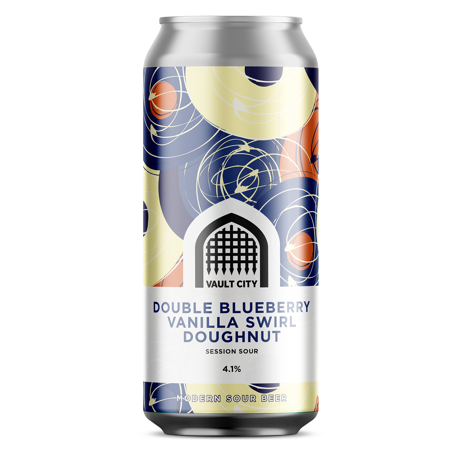 Vault City Double Blueberry Vanilla Swirl Doughnut Session Sour Vault City Double Blueberry Vanilla Swirl Doughnut Session Sour